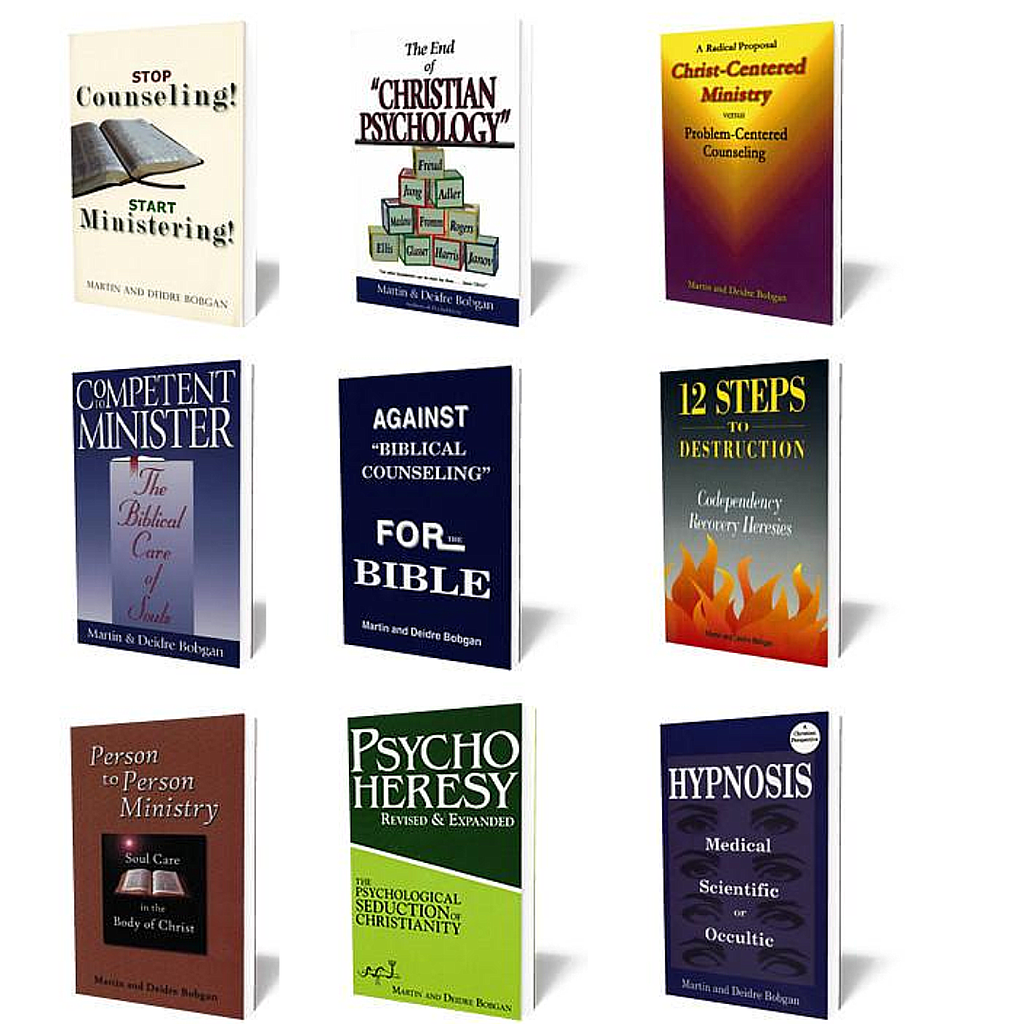 Bobgan 8 book set