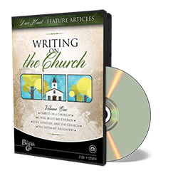 Newsletter Classic - Writing on the Church CD