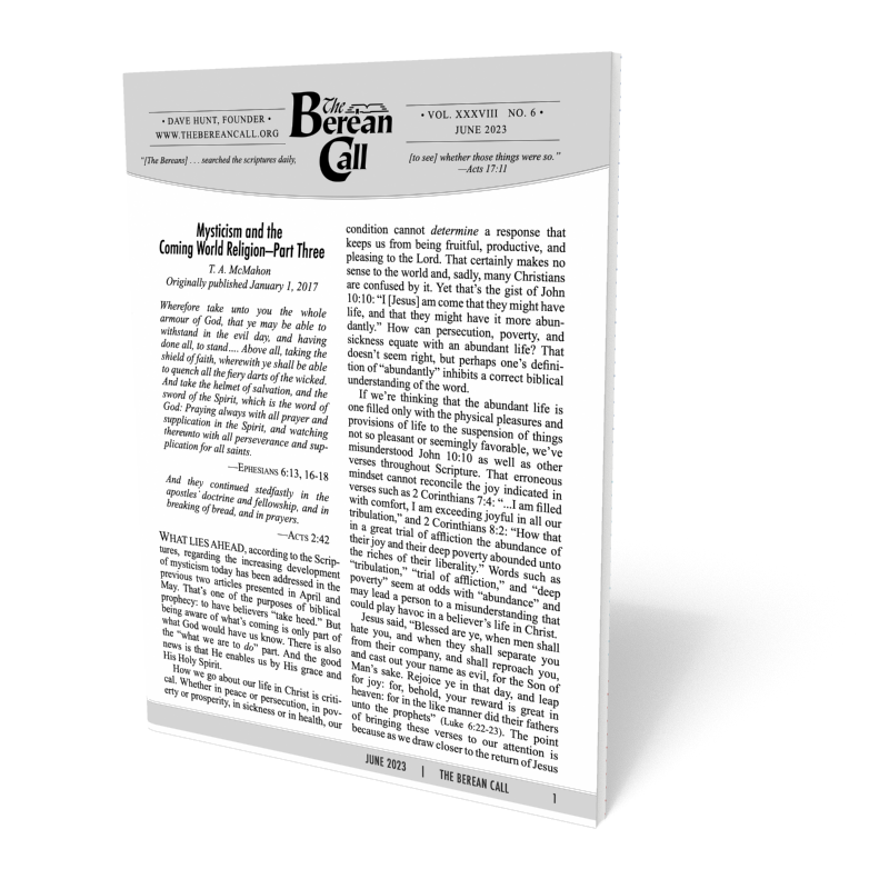 Large Print Newsletter 1 Year SUBSCRIPTION