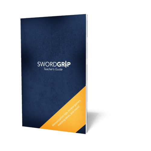 SwordGrip Memorization Teacher's Guide