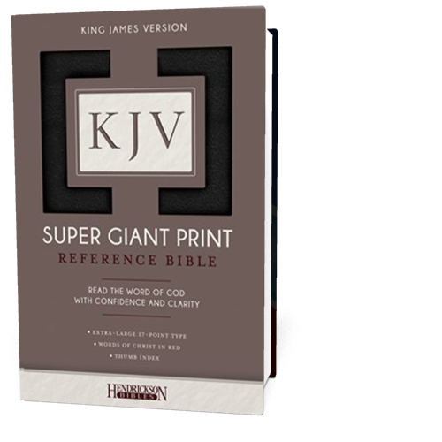 KJV Super Giant Print Reference Bible